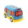 Çek Bırak Mini Sevimli Mavi Otobüs