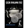 Çelik Bulaşık Ovalama Teli 4 Adet