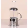 Çelik Kulplu Cam French Press - 350 ml