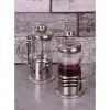 Çelik Kulplu Cam French Press - 350 ml
