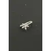 Çiçek Tragus Zirkon Taşlı Piercing 1 Adet