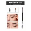 Çift Başlıklı Eyeliner Ve Kaş Fırçası – Kolay Uygulama Ve Mükemmel Sonuçlar