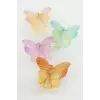 Çift Kanatlı Kelebek Mandal Toka 8 cm