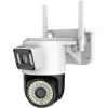 Çift Lensli Dış Mekan Wi-Fi Kamera