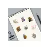 Çılgın Kediler Macbook Notebook Tablet Telefon Ajanda Laptop Defter Sticker Seti