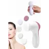 Cilt Temizleme ve Masaj Aleti 5 Başlıklı Akne ve Sivilce Önleyici