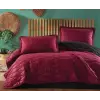 Clasy Çift Kişilik Yatak Örtüsü Lorna v5 Bordo