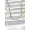 CM 14K Gold Renk Lazer Model 45 cm Kadın Kolye