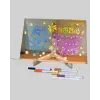 Çocuklar ve Yetişkinler İçin USB LED Işıklı Çizim Panosu