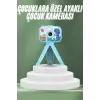 Çocuklara Özel Ayaklı Mini Fotoğraf Makinesi Dijital LCD Ekran