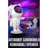 Çocuklara Özel Projeksiyon Astronot Lamba Speaker Sevimli