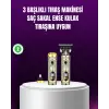 Çok Fonksiyonlu Saç ve Sakal Düzeltici Set – USB Şarjlı