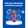 Çok Fonksiyonlu Şarjlı LED Fenerli USB Çakmak