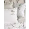 Cotton Box 3D Nakışlı Çift Kişilik Saten Nevresim Takımı Urian Bej