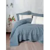 Cotton Box Aura Çift Kişilik Pike Takımı Pebble İndigo