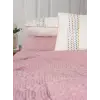 Cotton Box Aura Çift Kişilik Pike Takımı Pebble Pembe