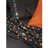 Cotton Box Brode Ranforce Çift Kişilik Nevresim Takımı Liker Kiremit