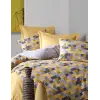 Cotton Box Çift Kişilik Minimal Nevresim Takımı Elon Sarı