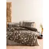 Cotton Box Dual Çift Kişilik Nevresim Takımı Foresta Bej