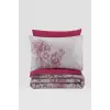 Cotton Box Dual Çift Kişilik Nevresim Takımı Vilda Bordo