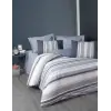 Cotton Box Line Nevresim Takımı Çift Kişilik Agahta Gri