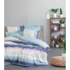 Cotton Box Line Nevresim Takımı Çift Kişilik Fonte Mint