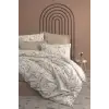 Cotton Box Minimal Çift Kişilik Nevresim Takımı Moil Bej