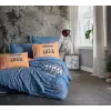 Cotton Box Mood Nakışlı Ranforce Çift Kişilik Nevresim Takımı State Tarçın