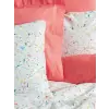 Cotton Box Petite Çift Kişilik Nevresim Takımı Messy Mercan