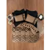 Cotton Box Puf Nakışlı Ranforce Çift Kişilik Nevresim Takımı Elio Bakır Siyah