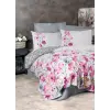 Cotton Box Ranforce Nevresim Takımı Çift Kişilik Carla Gri