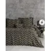 Cotton Box Smart Çift Kişilik Yatak Örtüsü Bertha Antrasit