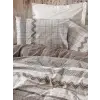 Cotton Box Toprak  Çift Kişilik Nevresim Takımı Arlo Kahve