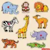 CS-1009 SAFARİ HAYVANLARI AHŞAP YAPBOZ