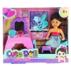 Cute Doll Mini Bebek Aksesuarlı ve Makyaj Masalı Oyun Seti