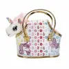 Cutekins Taşıma Çantalı Peluş Unicorn Lou Lou