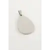 Damla Çelik Kolye Ucu 3 cm