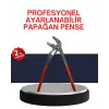 Dayanıklı Çelik Papağan Pense Ergonomik Yalıtımlı Sap