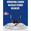 Dayanıklı Kablolu Oyun Kulaklığı – Yumuşak Pedli Mikrofonlu Model