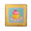 Decotown Duvar Panosu 40*40 Cup Cake Muffin Motifli Duvar Süsü