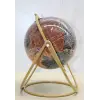 Dekoratif Metal Standlı Dünya Küre - Model 1