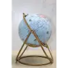 Dekoratif Metal Standlı Dünya Küre - Model 2