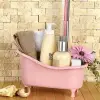 Dekoratif Mini Küvet Şeklinde Çok Amaçlı  Banyo Düzenleyici Sepet