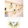 Dekoratif Pilli Pineapple Ananas Pilli Şerit Led Işık (1 Metre)