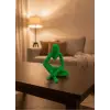 Dekoratif Yeşil İnsan Figürü Modern Masa ve Raf Süsü