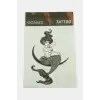 Deniz Kızı Tattoo Dövme Sticker