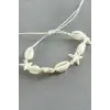 Deniz Yıldızı İstiridye Makrome İp Bileklik