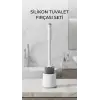 Deterjan Hazneli Ergonomik Silikon Tuvalet Fırçası
