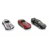 Die Cast Metal 3lü Yarış Arabaları Siyah Araçlı