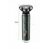 Dijital Göstergeli 3 Başlıklı Tıraş Makinesi Islak Kuru Lazer Öncesi Günlük